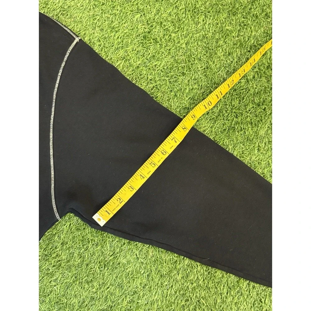 Scott Barber 1/4 Zip Long Sleeve‎ Large Black Pullover Shirt Sweater Pima Cotton - Picture 11 of 11